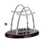 Bộ chơi định luật vật lý con lắc Newton hình vòng cung size 17.8*14cm