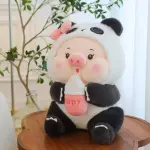 Gấu Bông Heo Bình Sữa Cosplay Gấu Trúc