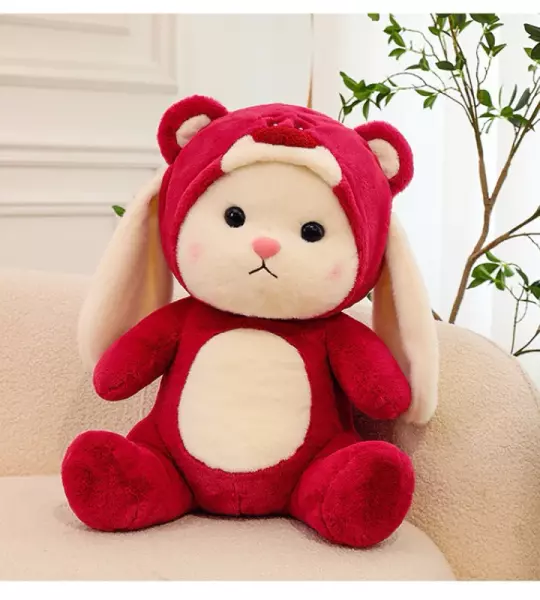 Gấu Lena Dâu Tây Tai Dài