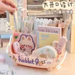 Hộp đựng bút dễ thương, vuông, dung tích lớn, cho học sinh, trẻ em, văn phòng, bàn trang điểm.