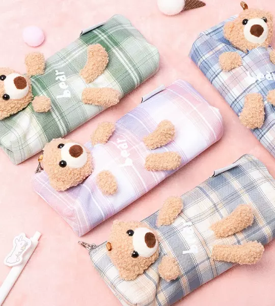 Hộp Bút Gấu Oe Đa Năng Dung Tích Lớn