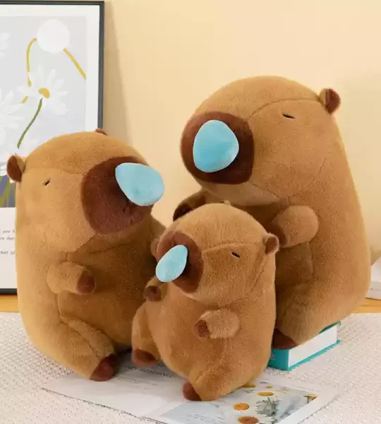 Gấu Bông Capybara Chảy Nước Mũi